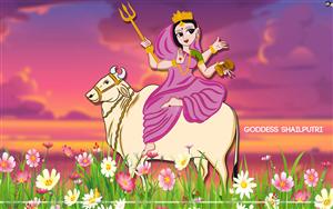 The first day of Navratri celebrates Goddess Shailputri